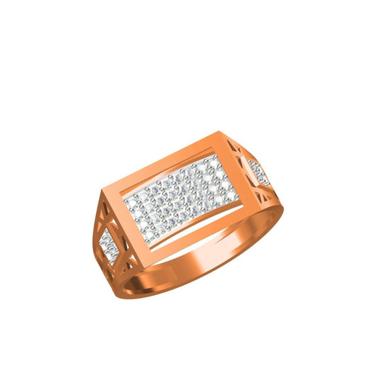 4gms  CZ Paper Casting Stone Ring SJGR-2875 #SB