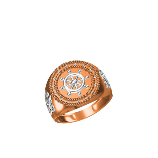 5.5g Mens Paper Casting Ring SJGR-3293 #SB