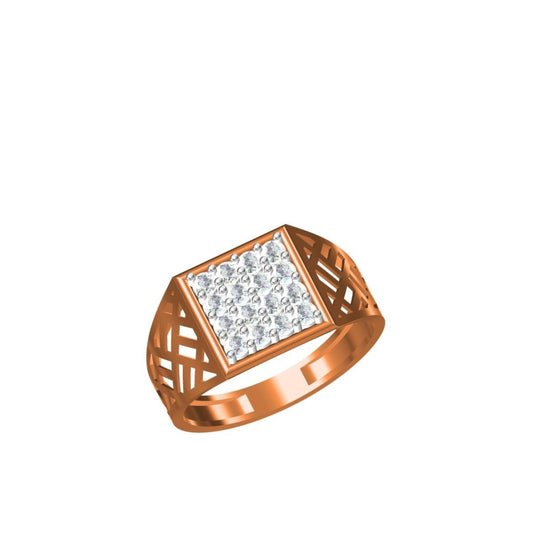 4gms  CZ Paper Casting Stone Ring SJGR-2878 #SB