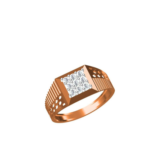 2.5gms  CZ Paper Casting Stone Ring SJGR-2865 #SB