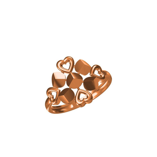 3gms Womens Paper Casting Ring SJLR-7607  #BB