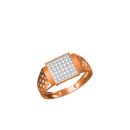 4gms  CZ Paper Casting Stone Ring SJGR-2871 #SB