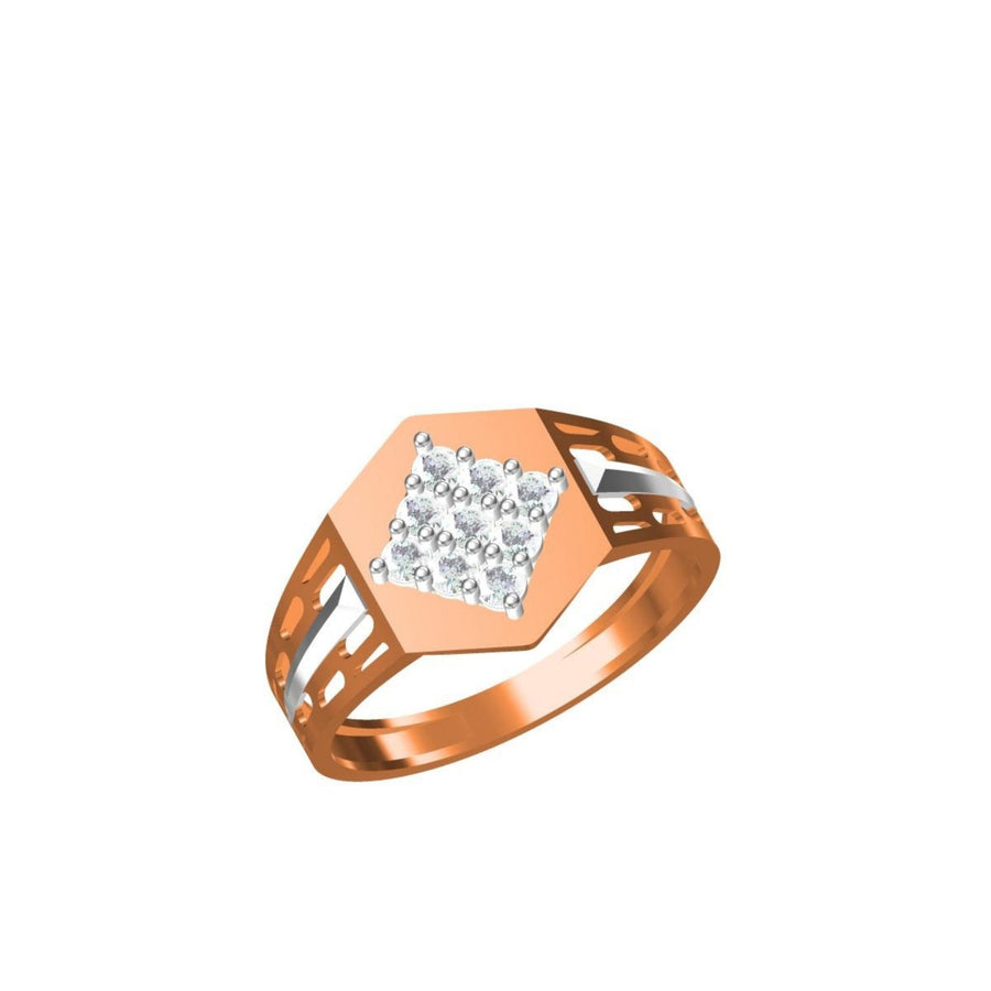2.5gms  CZ Paper Casting Stone Ring SJGR-2900 #SB