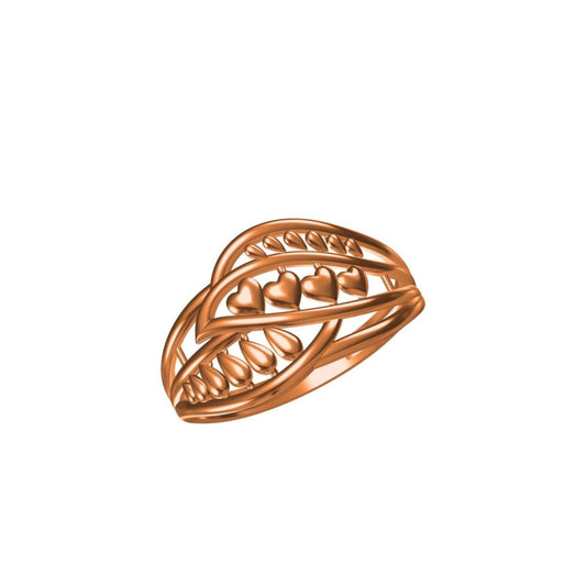 2gms Womens Paper Casting Ring SJLR- 7637 #BB