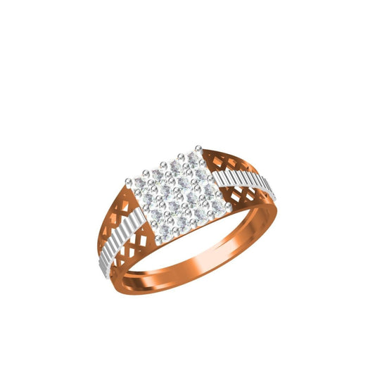 3gms  CZ Paper Casting Stone Ring SJGR-2854 #SB