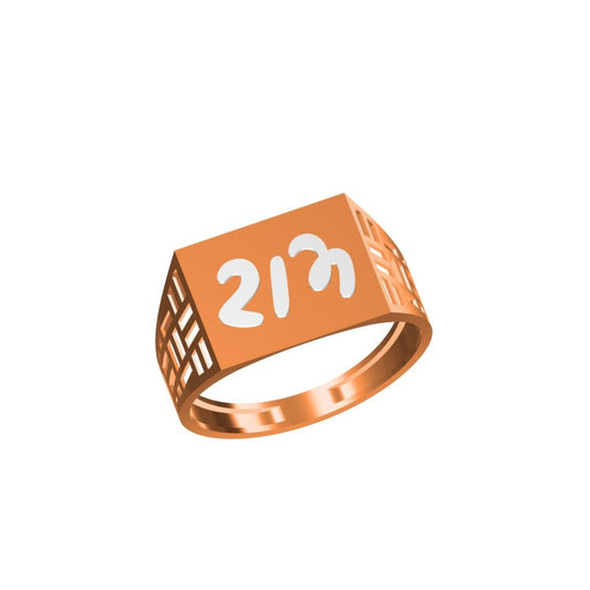 3g Mens Paper Casting Ring SJGR-3062 #SB