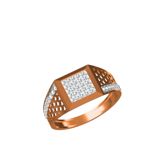 3gms  CZ Paper Casting Stone Ring SJGR-2859 #SB