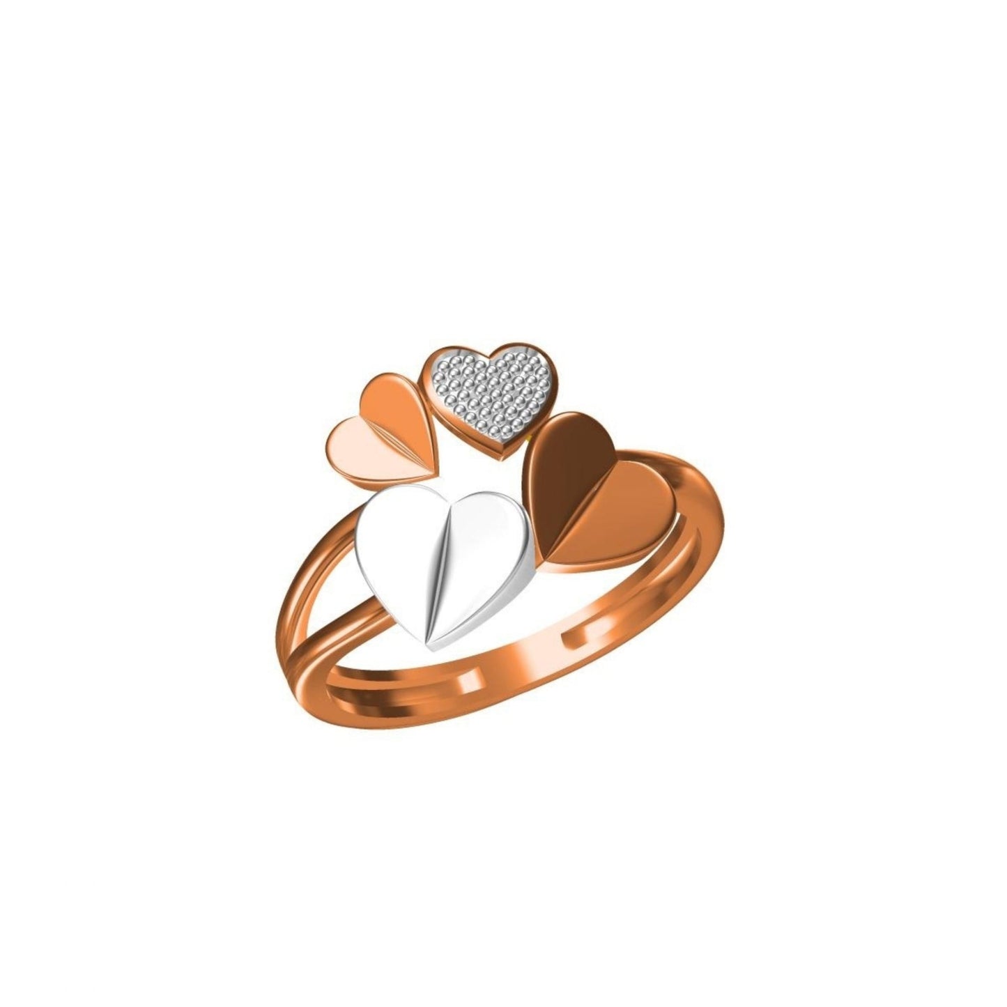 2gms Womens Paper Casting Ring SJLR- 4372 #BB