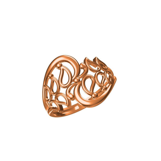 3gms Womens Paper Casting Ring SJLR- 7675 #BB