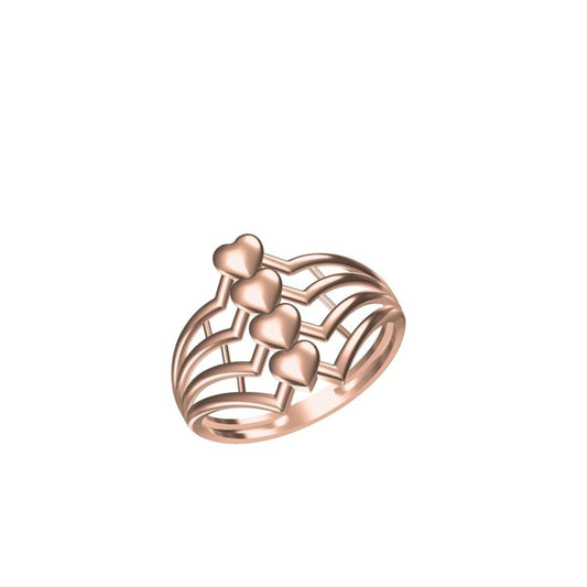 2gmsWomens Paper Casting Ring SJLR- 8533 #BB