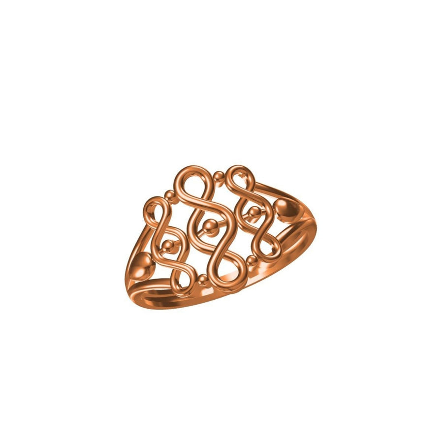 1.5 gms Womens Paper Casting Ring SJLR- 7577 #BB