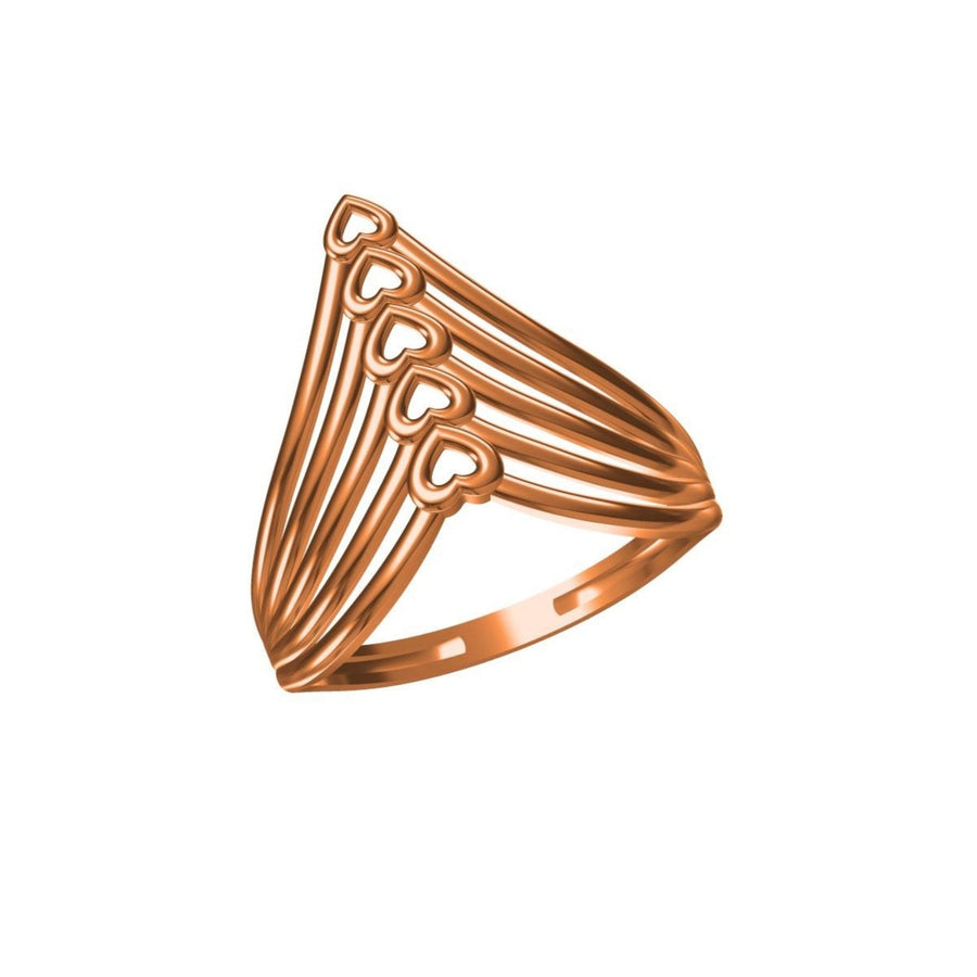3gms  Womens Paper Casting Ring SJLR-7584  #BB