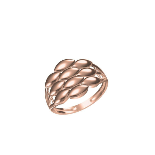 2gms Womens Paper Casting Ring SJLR  - 8464 #BB