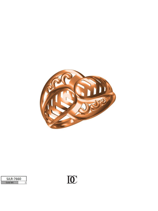 2gmsWomens Paper Casting Ring SJLR- 7661 #BB