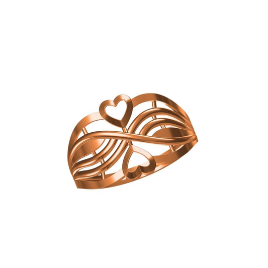 2gms Womens Paper Casting Ring SJLR- 7600 #BB