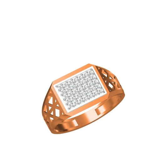 3gms  CZ Paper Casting Stone Ring SJGR-2883 #SB