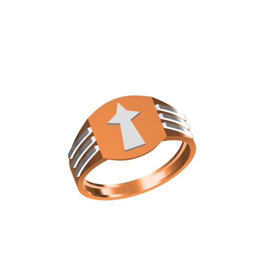 3g Mens Paper Casting Ring SJGR-3023 #SB