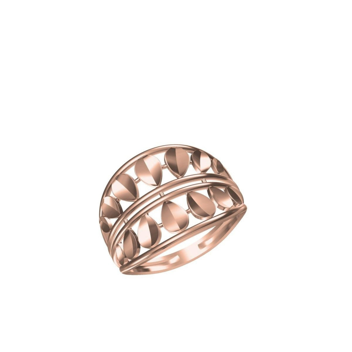 3gms Womens Paper Casting Ring SJLR- 8444 #BB