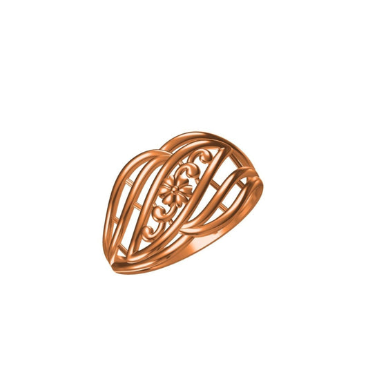 2.4gms Womens Paper Casting Ring SJLR-7671  #BB