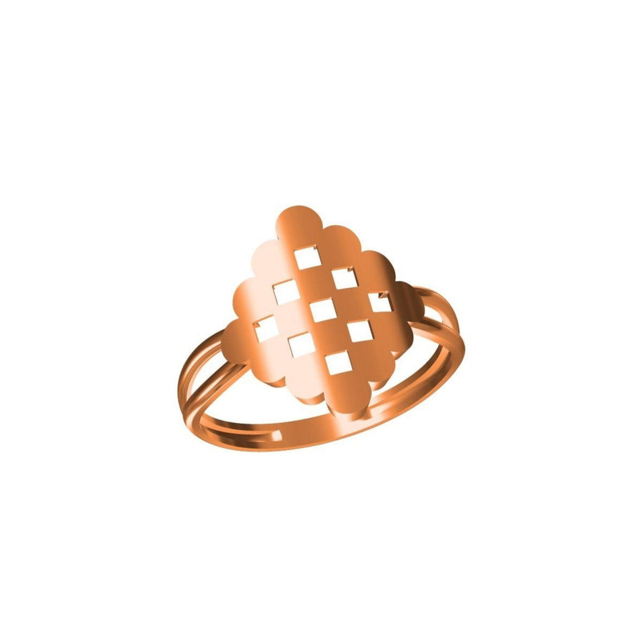 2gms Womens Paper Casting Ring SJLR- 7568 #BB