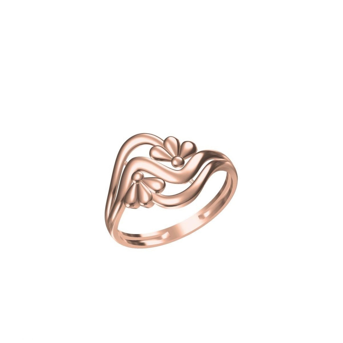 1.6gms Womens Paper Casting Ring SJLR- 8542 #BB
