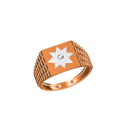 4g Mens Paper Casting Ring SJGR-3073 #SB