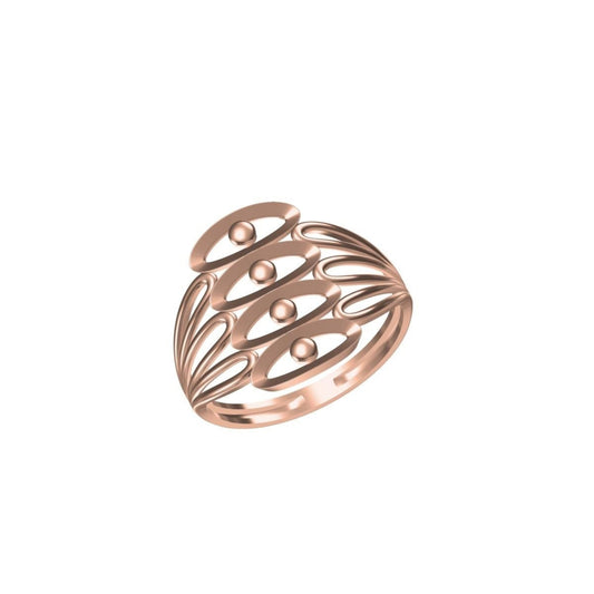 2gms Womens Paper Casting Ring SJLR-8489 #BB