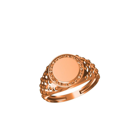 2.7g Paper Casting-Rings mens SJGR-2913 #SB