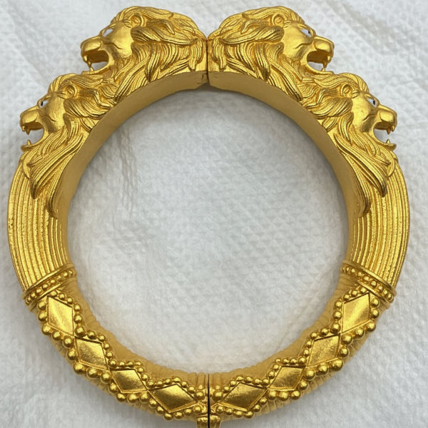 Lion design Electroforming kada
