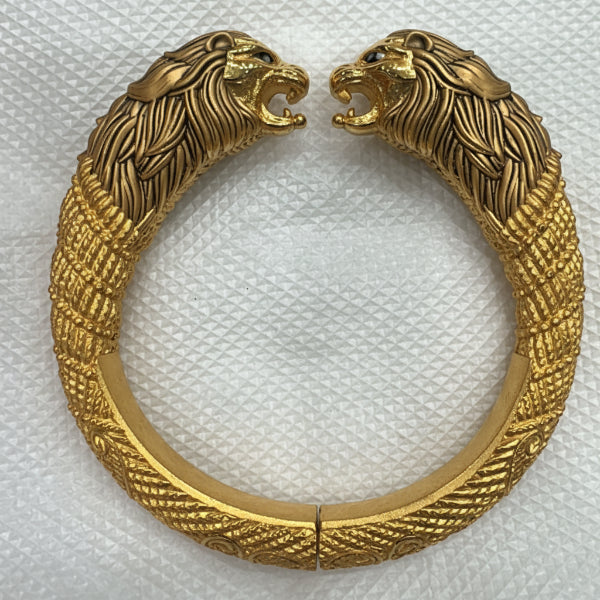 Lion design Electroforming kada