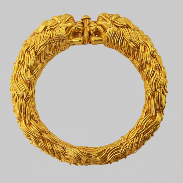 Lion design Electroforming kada