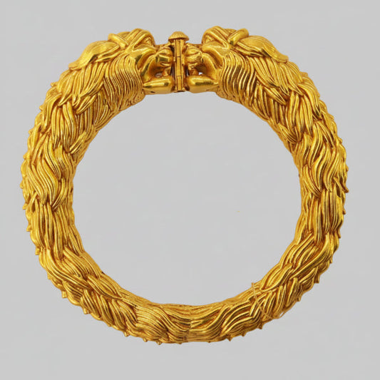 Lion design Electroforming kada
