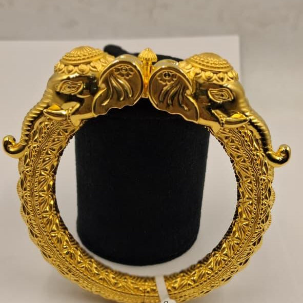 Elephant design Electroforming kada