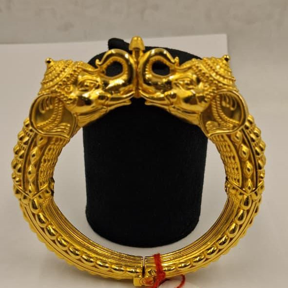 Elephant design Electroforming kada