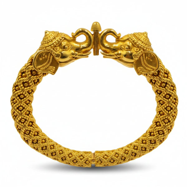 Elephant design Electroforming kada