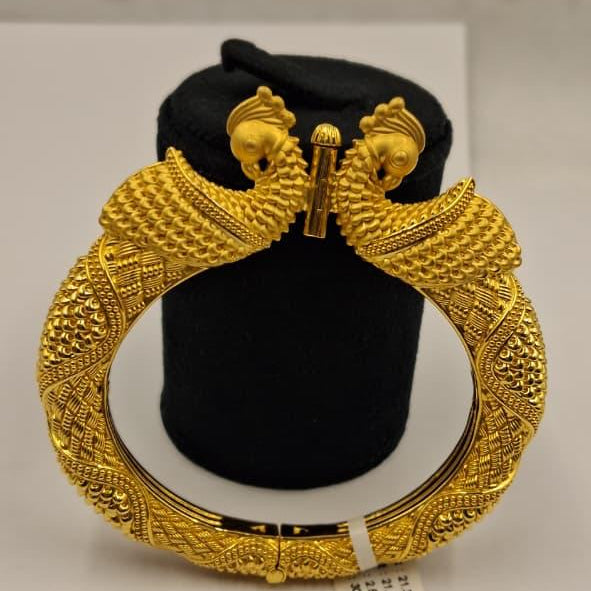 Peacock design Electroforming kada