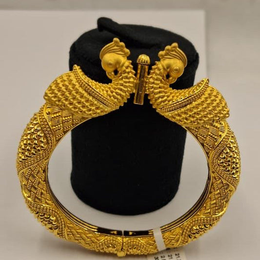 Peacock design Electroforming kada