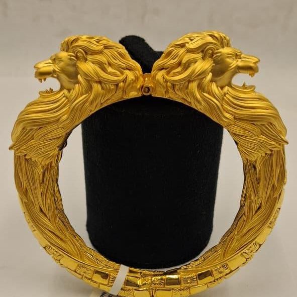 lion design Electroforming kada
