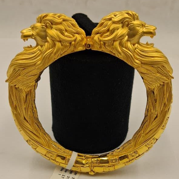 lion design Electroforming kada