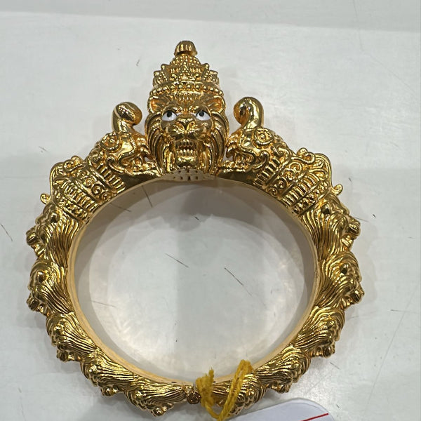 lion design electroforming kada