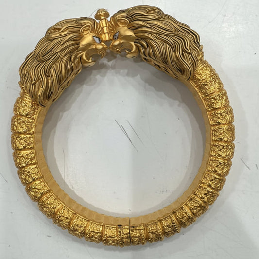 lion design electroforming kada