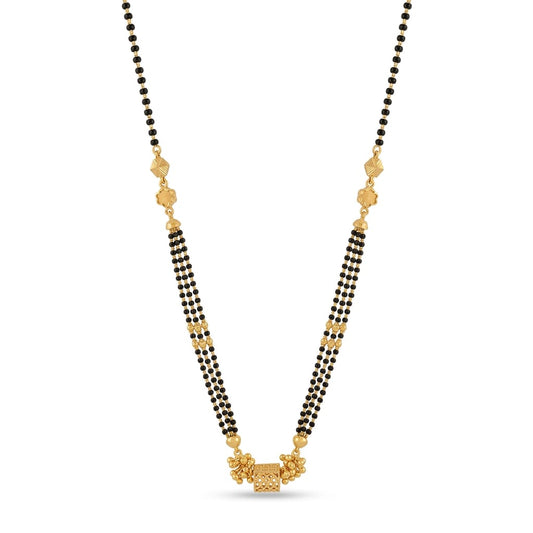 9gms Short Mangalsutra with ball pendant