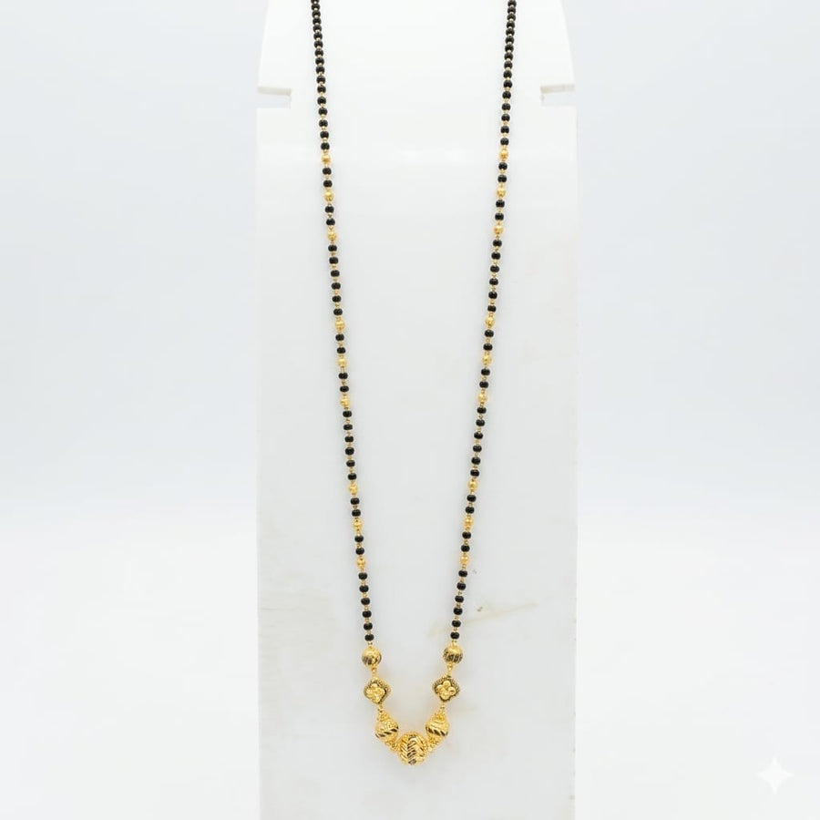 7gms Short Mangalsutra with ball pendant