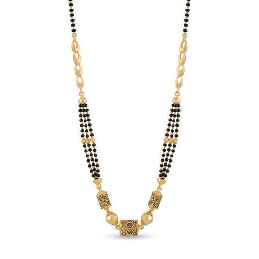 9gms Short Mangalsutra with ball pendant