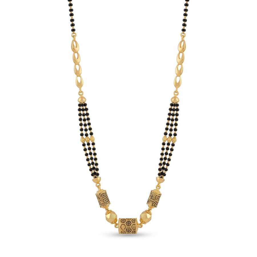 9gms Short Mangalsutra with ball pendant