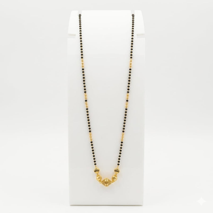 6gms Short Mangalsutra with ball pendant