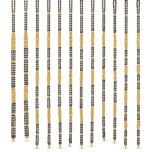 10gms Long Mangal Sutra double line #01