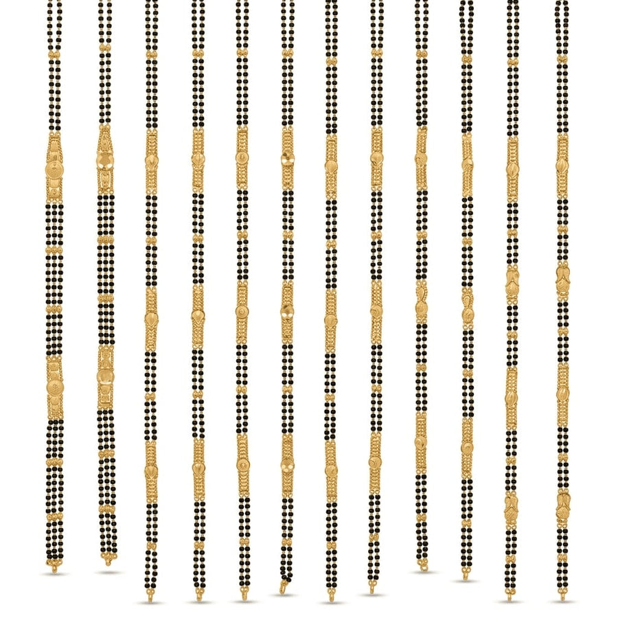10gms Long Mangal Sutra double line #01