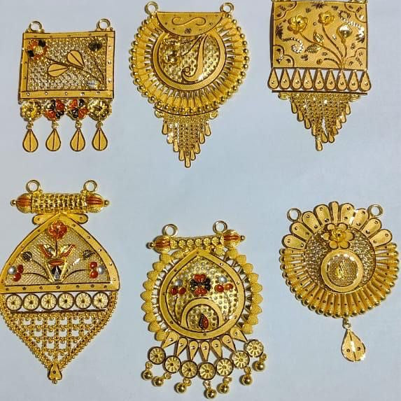 6gms unique Mangalsutra pendants