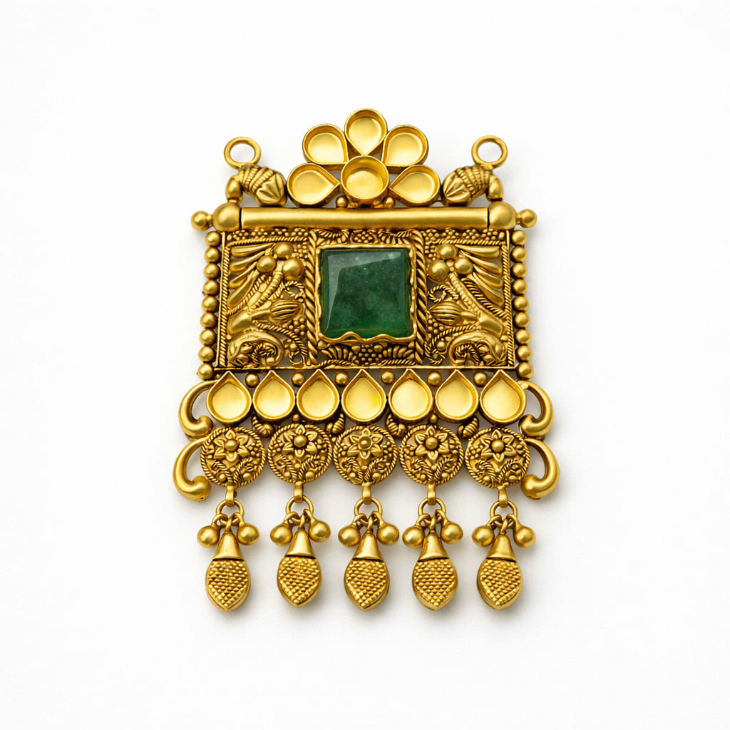 15gms Antique Mangal Sutra pendant
